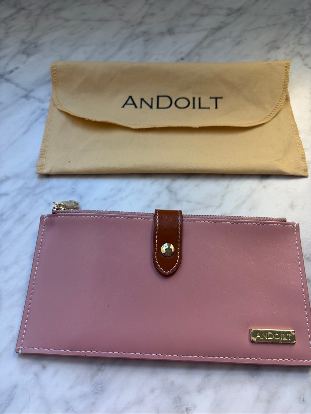 AnDoilt  New Women’s Credit Card Wallet pink NWT